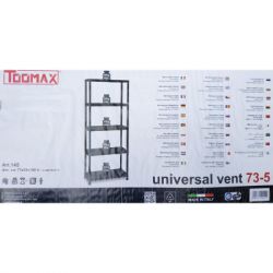  Toomax 5  cm. 71x35x180h black (5139) -  5