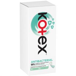   Kotex Antibacterial Extra Thin 20 . (5029053549132) -  2