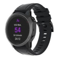 ������� ��� �����-����� Armorstandart Silicone 20mm ��� Garmin Fenix 5s/6s Black (ARM60799)