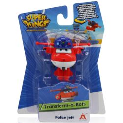 Super Wings  - Transform-a-Bots Police Jett,   EU730031 -  2