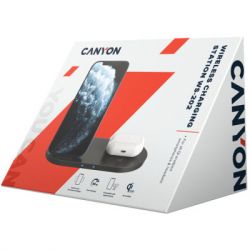   Canyon 2in1 Wireless 10W/7.5W/5W Type-C 1.2 m (CNS-WCS202B) -  4