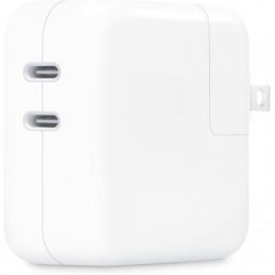   Apple 35W Dual USB-C Port Power Adapter, Model 2676 (MNWP3ZM/A)