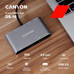 - Canyon 8-in-1 USB-C (CNS-TDS14) -  2