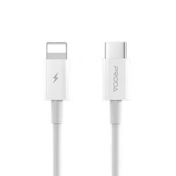   USB-C to Lightning 20W white Proda (PD-B27i-WHT) -  1