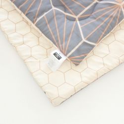 Одеяло MirSon шерстяное Зима №3014 Сolor Fun Line Geometry 200х220 (2200004833989) - Картинка 3