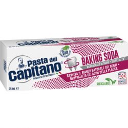 Зубная паста Pasta del Capitano Baking Soda Отбеливающая 75 мл (8002140039713)