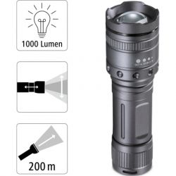  Hama Ultra Pro LED Torch L1000 Black (00185801) -  3