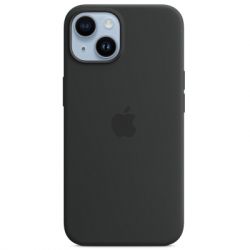     Apple iPhone 14 Silicone Case with MagSafe - Midnight (MPRU3)