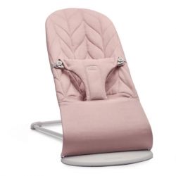 Кресло-качалка Baby Bjorn Bouncer Bliss Cotton Petal Quilt Dusty Pink (006122А)