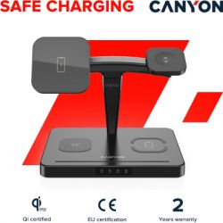   Canyon WS-404 4in1 Wireless charger (CNS-WCS404B) -  5