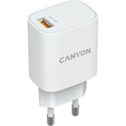   Canyon Wall charger 1*USB, QC3.0 18W (CNE-CHA18W) -  2