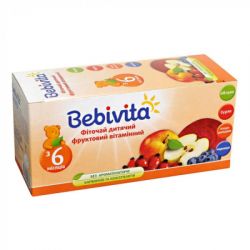 Детский чай Bebivita фруктовый витаминный, 30 г (1424124)