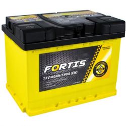 Аккумулятор автомобильный FORTIS 60 Ah/12V (FRT60-01)