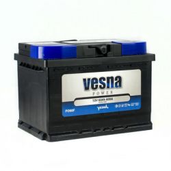   Vesna 60 Ah/12V Power Euro (415 262) -  2
