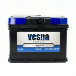   Vesna 60 Ah/12V Power Euro (415 262) -  1