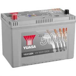   Yuasa 12V 100Ah Silver High Performance Battery (YBX5334)