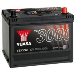  Yuasa 12V 72Ah SMF Battery (YBX3068) -  1