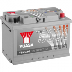   Yuasa 12V 80Ah Silver High Performance Battery (YBX5096)
