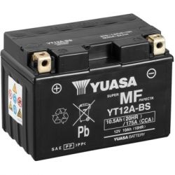   Yuasa 12V 10Ah MF VRLA Battery (YT12A-BS)