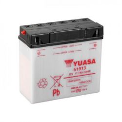   Yuasa 12V 19Ah YuMicron Battery (51913) -  1