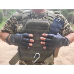 Тактические перчатки Tactigear PS-8801 Patrol Black L (8801BK4-L/8801BK3-L) - Картинка 3