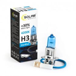 ��������� SOLAR H3 12V 55W PK22s StarBlue 4200K (1243) - �������� 4