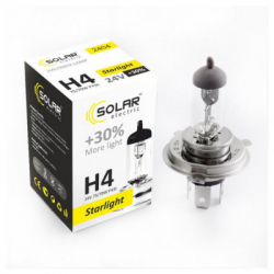 Автолампа SOLAR H4 24V 75/70W P43t-38 Starlight+30 (2404) - Картинка 2