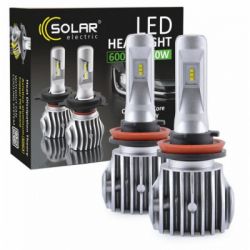 ��������� SOLAR H11 CANBUS 12/24V 6500K 6000Lm 50W Cree Chip 1860 (8611) - �������� 5