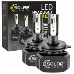 ��������� SOLAR H4 LED 12/24V 40W 5000Lm 6000K, CSP1860 (8204) - �������� 2