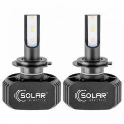  SOLAR H7 LED 12/24V 40W 5000Lm 6000K, CSP1860 (8207) -  1