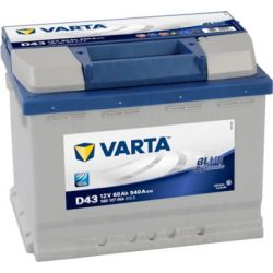   Varta 60 Blue Dynamic D43 (560127054) -  1