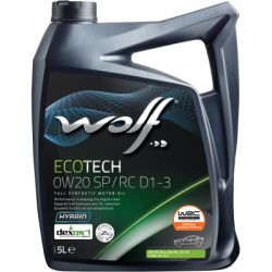   Wolf ECOTECH 0W20 SP/RC D1-3 5 (1049892) -  1