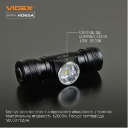  Videx VLF-H065A 1200Lm 5000K (VLF-H065A) -  4
