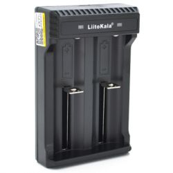    Liitokala 2 Slots, LED, Li-ion, 10430/10440/14500/16340/17670/18500/18650/26650/25500/26700 (Lii-L2)