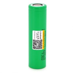  18650 Li-Ion 2500mah (2450-2650mah), 3.7V (2.75-4.2V), green, PVC BOX Liitokala (Lii-25R) -  1