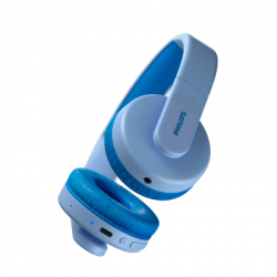 Навушники Philips Kids TAK4206 On-ear Colored light panels Wireless Blue (TAK4206BL/00) - Картинка 10
