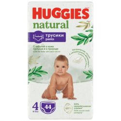  Huggies Natural Pants Mega 4 (9-14 ) 44  (5029053549569) -  3