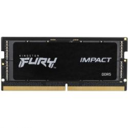 Модуль памяти для ноутбука SoDIMM DDR5 64GB (2x32GB) 4800 MHz FURY Impact Kingston Fury (ex.HyperX) (KF548S38IBK2-64) - Картинка 2