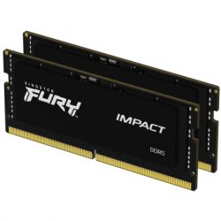     SoDIMM DDR5 64GB (2x32GB) 4800 MHz FURY Impact Kingston Fury (ex.HyperX) (KF548S38IBK2-64) -  1