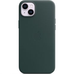   .  Apple iPhone 14 Plus Leather Case with MagSafe - Forest Green,Model A2907 (MPPA3ZE/A)