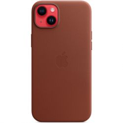   .  Apple iPhone 14 Plus Leather Case with MagSafe - Umber,Model A2907 (MPPD3ZE/A) -  4
