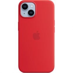     Apple iPhone 14 Plus Silicone Case with MagSafe - (PRODUCT)RED,Model A2911 (MPT63ZE/A) -  3