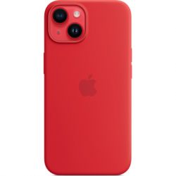   .  Apple iPhone 14 Plus Silicone Case with MagSafe - (PRODUCT)RED,Model A2911 (MPT63ZE/A) -  4