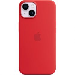   .  Apple iPhone 14 Plus Silicone Case with MagSafe - (PRODUCT)RED,Model A2911 (MPT63ZE/A) -  5