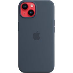 ����� �� ��������� �������� Apple iPhone 14 Plus Silicone Case with MagSafe - Storm Blue,Model A2911 (MPT53ZE/A) - �������� 5