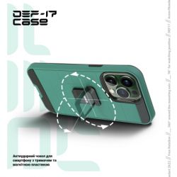   .  Armorstandart DEF17 case Apple iPhone 12/12 Pro Military Green (ARM61335) -  5