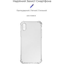 ����� ��� ���������� �������� Armorstandart Air Force Apple iPhone X/Xs Transparent (ARM62369) - �������� 2