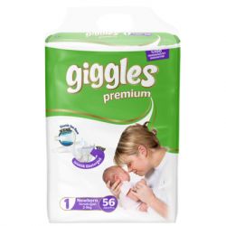 ϳ Giggles Premium Newborn 2-5  56 . (8680131201624) -  1