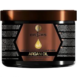 Маска для волос Dalas Argan Oil с натуральным экстрактом клюквы и аргановым маслом 500 мл (4260637729316)