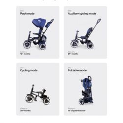   QPlay Rito+ Eva Blue (S380-8Blue) -  2